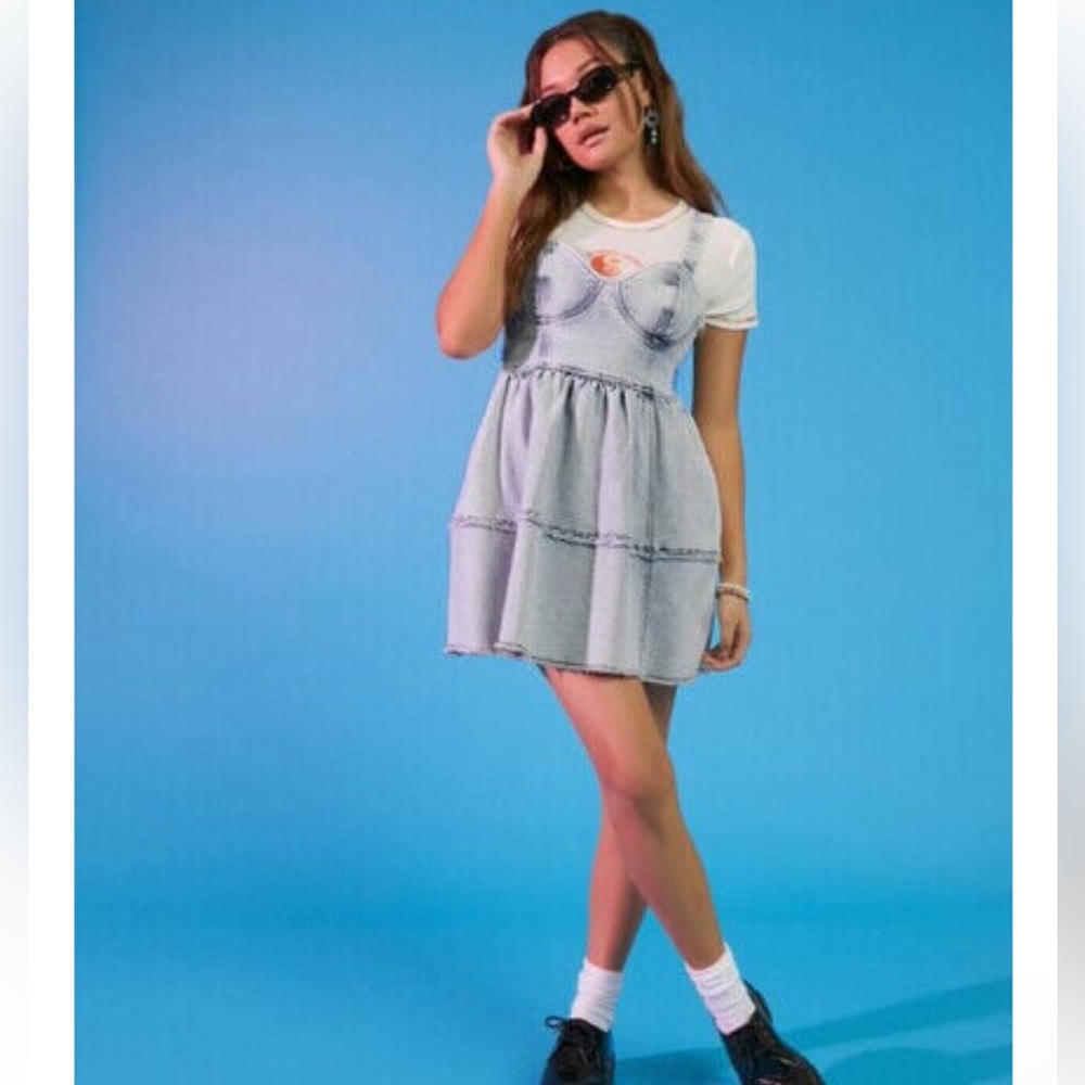 F21 Denim Dress